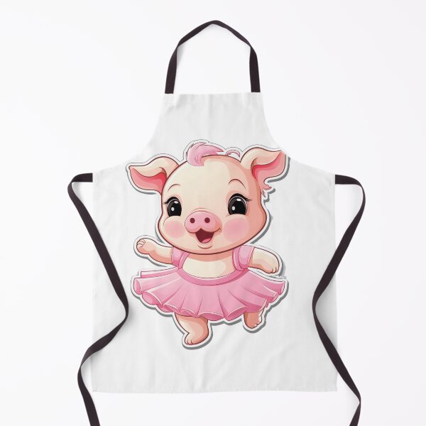 Item preview, A Happy Pig in pink designed and sold by DigitalArtByCJ.
