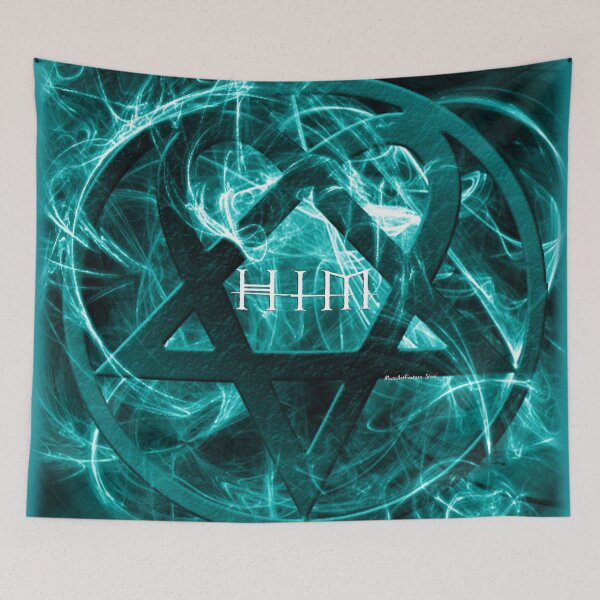 Item preview, HIM___Heartagram__ designed and sold by MusicVibesTee.