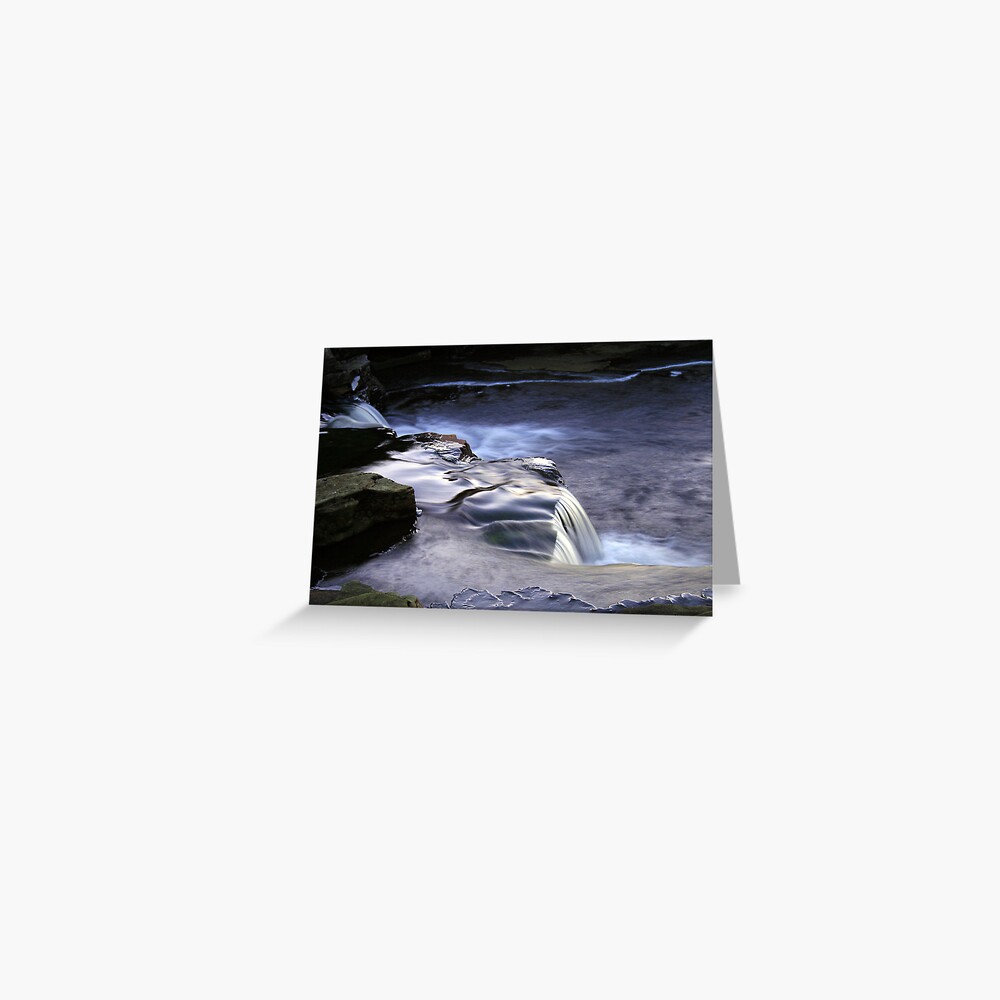 Ice Flow Greeting Card