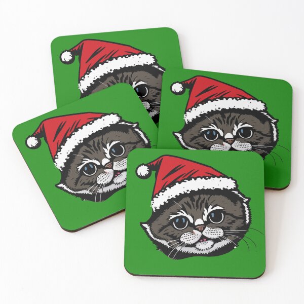 Aperçu de l'œuvre Chat de Noël créée et vendue par Asotshop.