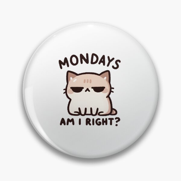 Item preview, Cat's Take on the Monday Blues designed and sold by UmbrellaStudio1.