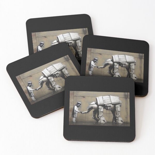 Item preview, banksy i am a robot designed and sold by Gianyyu.
