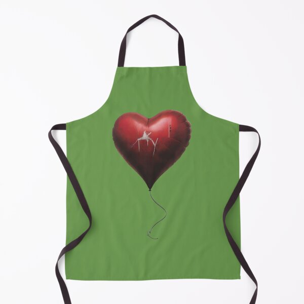 Item preview, Banksy Heart Balloon torn (red) designed and sold by Gianyyu.
