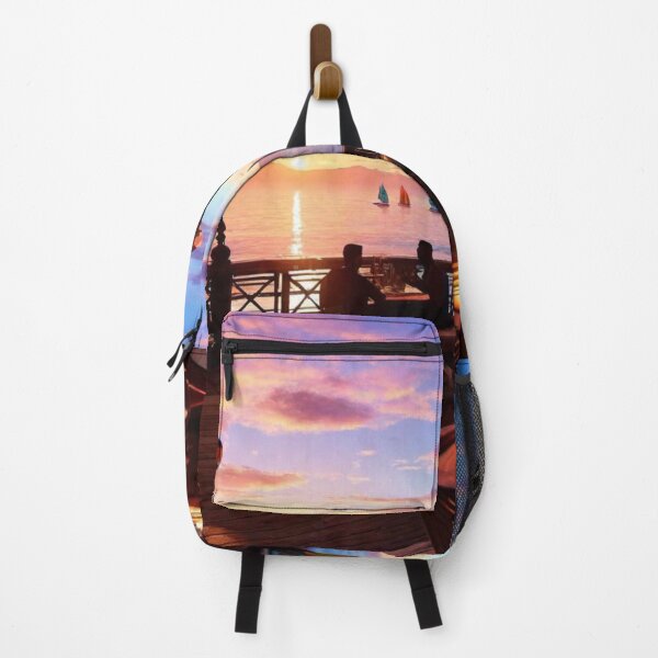 Item preview, Tiki bar sunset designed and sold by MatrixTattoo.