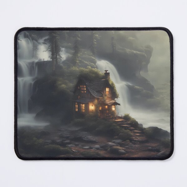 Item preview, Cottage by the Falls designed and sold by rebecca-rabbbit.