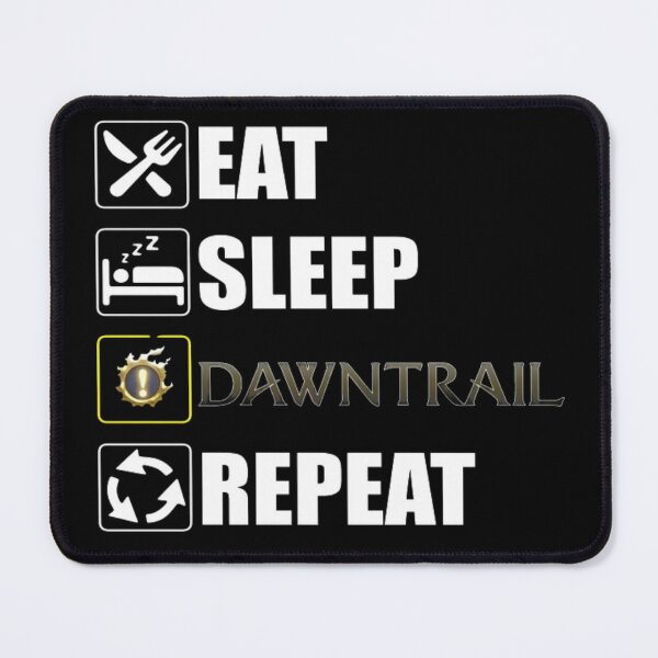 Item preview, FFXIV Eat Sleep Dawntrail Repeat designed and sold by JAPANISTICstore.