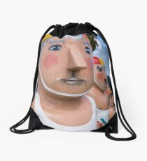 Beach Bollard Drawstring Bag