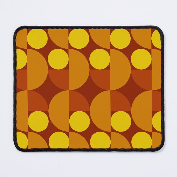 Item preview, Mid-Century Modern Retro Circle Pattern  designed and sold by InteriorRefine.