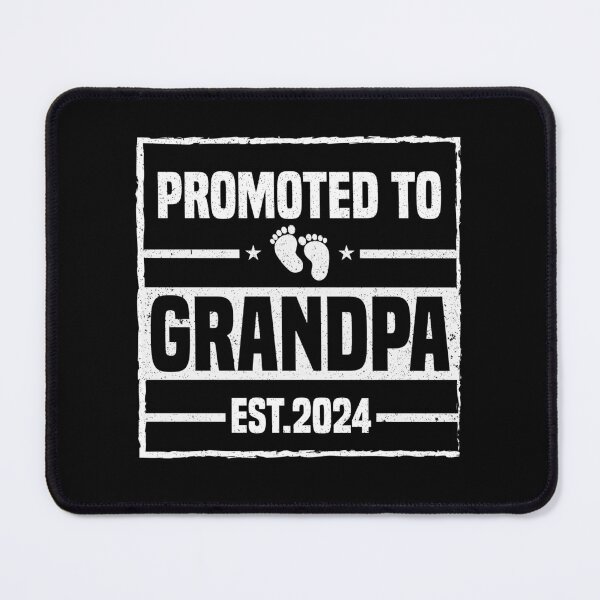 Item preview, Promoted to grandpa est.2024  designed and sold by Be Cool (5.0) ⭐⭐⭐⭐⭐.