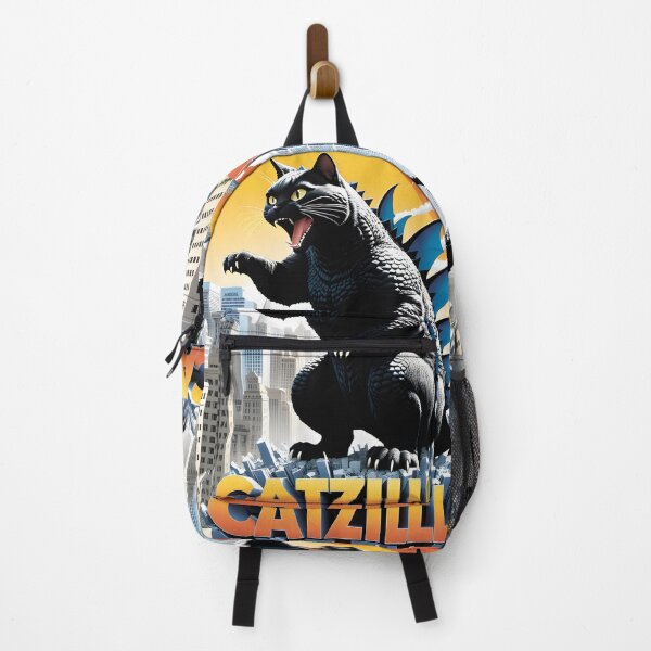 Vista previa del artículo con la obra «Catzilla», diseñado y vendido por Catophile.