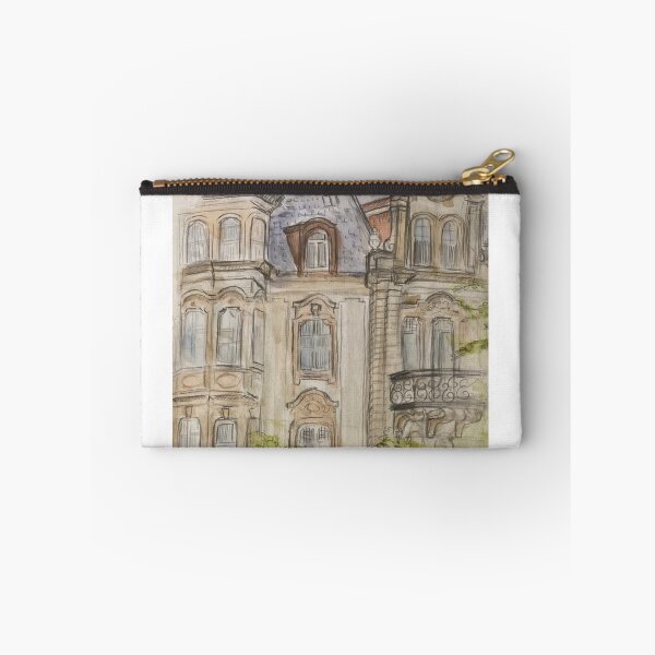 Item preview, artistic, old house/building drawing (vintage) designed and sold by loulou-artifex.