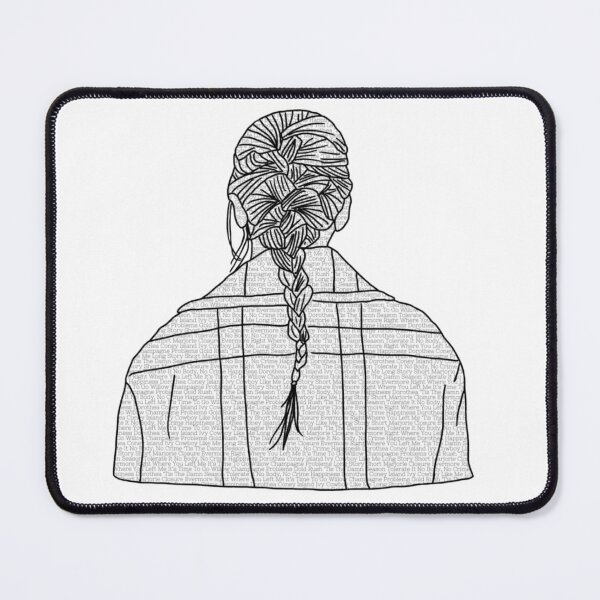 Item preview, Evermore Taylor Swift Album Cover Outline With Songs designed and sold by Amanda Grace.