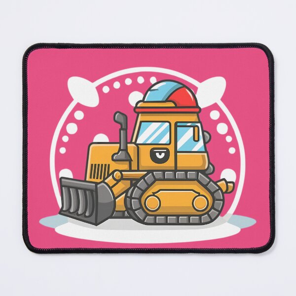 Item preview, Kawaii Anime Bulldozer designed and sold by FlexYourMind.