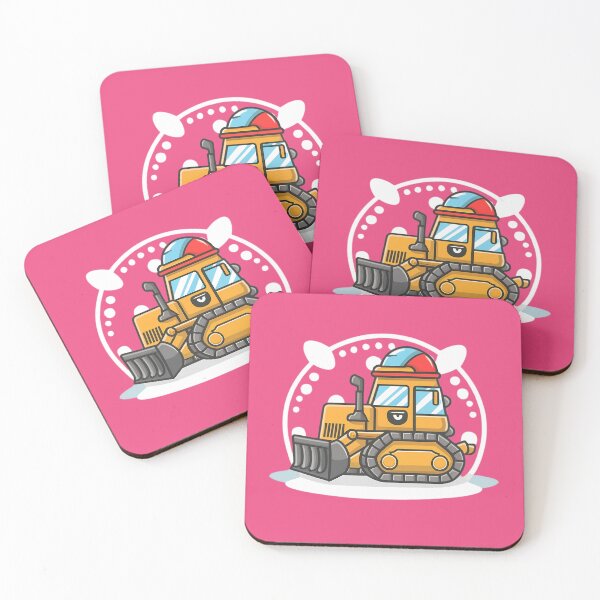 Item preview, Kawaii Anime Bulldozer designed and sold by FlexYourMind.