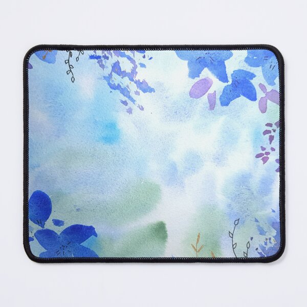 Item preview, Blue watercolor designed and sold by GribouillStreet.