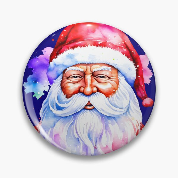 Item preview, Santa Claus with happy smile watercolor style designed and sold by Trendsecne.