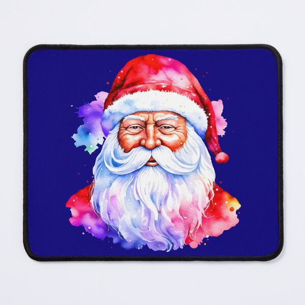 Item preview, Santa Claus with happy smile watercolor style designed and sold by Trendsecne.
