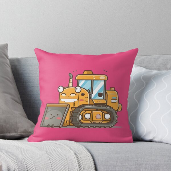Item preview, Kawaii Anime Bulldozer designed and sold by FlexYourMind.
