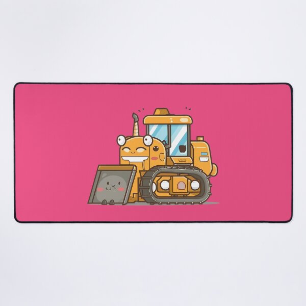 Item preview, Kawaii Anime Bulldozer designed and sold by FlexYourMind.