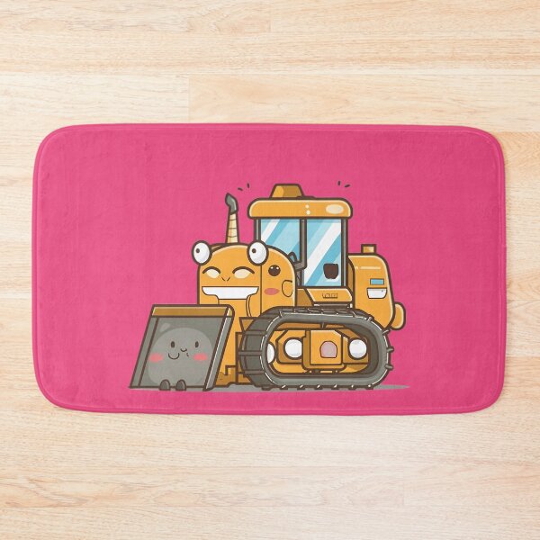 Item preview, Kawaii Anime Bulldozer designed and sold by FlexYourMind.