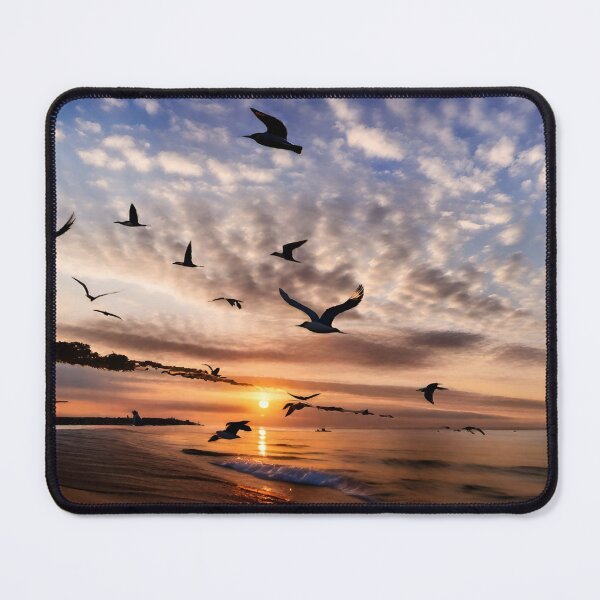 Item preview, Sunset birds designed and sold by MatrixTattoo.