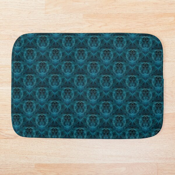 Item preview, Blue Seed of Life Sacred Geometry Pattern designed and sold by LunarisPlexus.