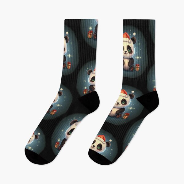 Item preview, Santa Panda's Gift-giving Adventure designed and sold by EazyPeakStore.