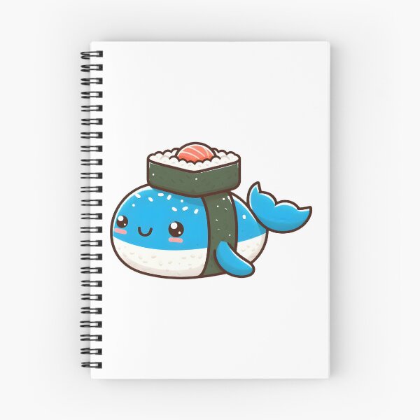 Item preview, Blue Whale Sushi designed and sold by InkFool.