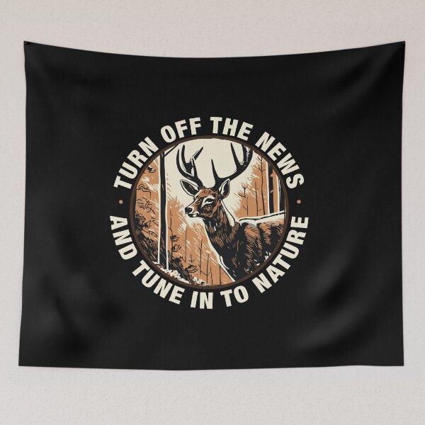 Item preview, Turn off the News and Tune in to Nature  designed and sold by TaraGbear.