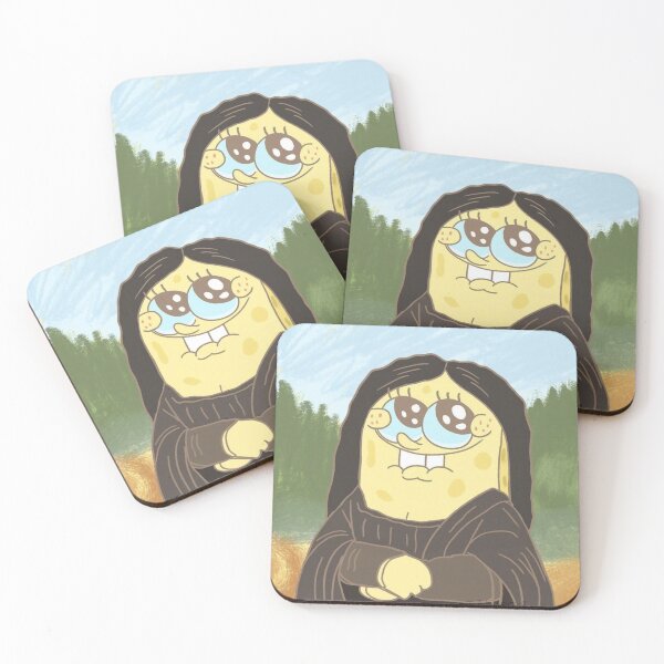 Item preview, Mona Lisa SpongeBob designed and sold by Yaso Store.