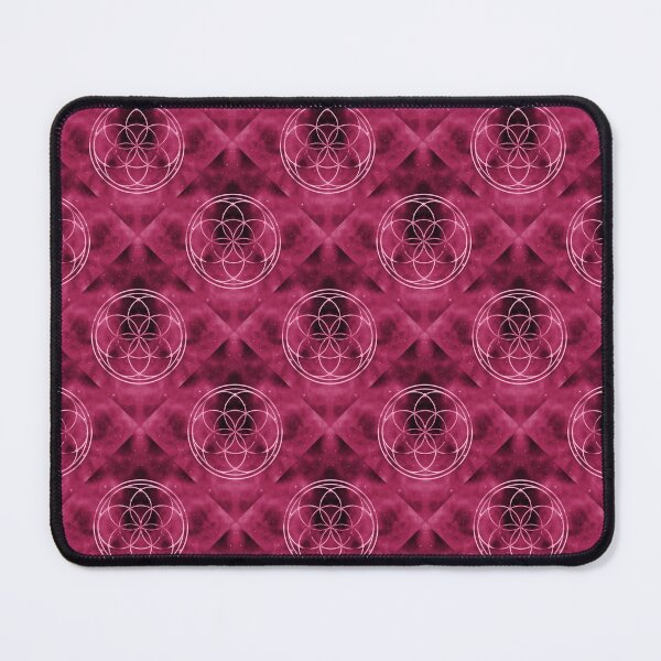 Item preview, Pink Seed of Life Sacred Geometry Pattern designed and sold by LunarisPlexus.