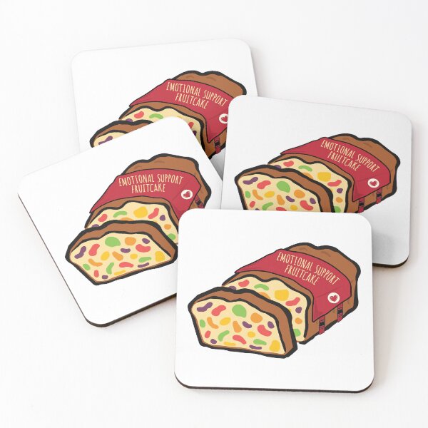 Item preview, Emotional Support Fruitcake designed and sold by chillaxcats.