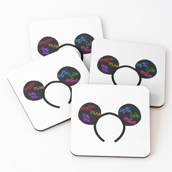 Item preview, Black Classic Mouse Ears with Autographs designed and sold by MagicChelsea.