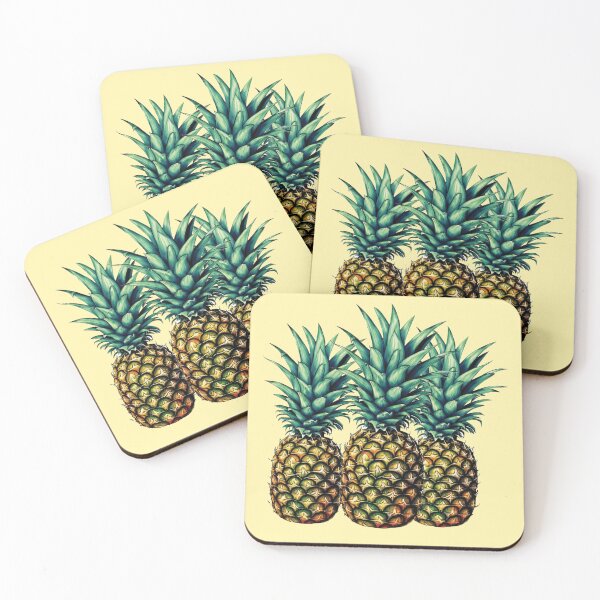 Item preview, Anatomy Of Realistic Pineapple and ripe pineapple designed and sold by fatydesignspace.