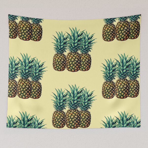 Item preview, Anatomy Of Realistic Pineapple and ripe pineapple designed and sold by fatydesignspace.