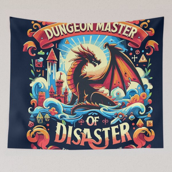 Item preview, Dungeon Master of Disaster - Role- Playing Games - Video Games designed and sold by InkCraftHouse.