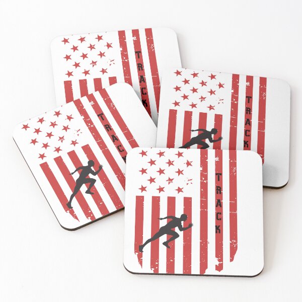 Item preview, Retro Track Flag designed and sold by MtValleyDesign.