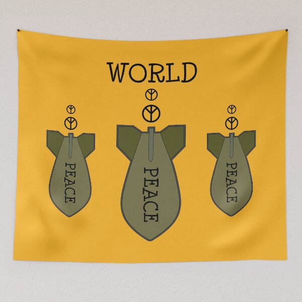 Item preview, World Peace - No War designed and sold by WIZECROW.