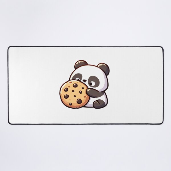 Item preview, Panda Enjoying a Delicious Chocolate Chip Cookie designed and sold by UmbrellaStudio1.