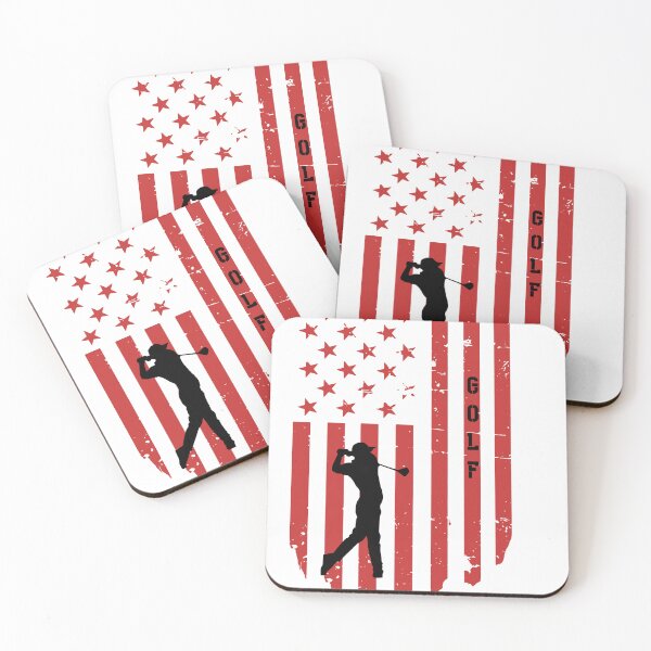 Item preview, Retro Golf Flag designed and sold by MtValleyDesign.