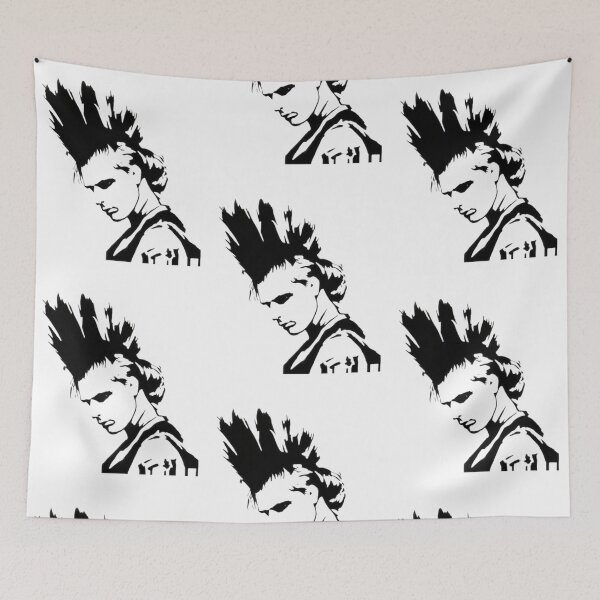 Item preview, Banksy Punk Stencil Art designed and sold by Gianyyu.