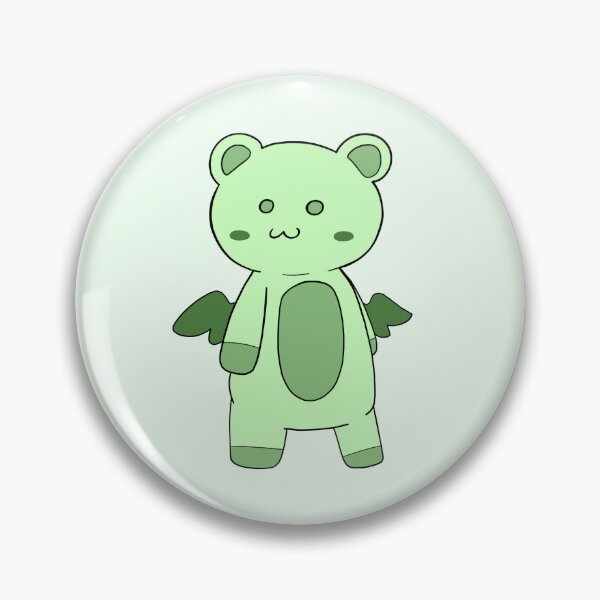 Item preview, Winged Bear (Green) designed and sold by AshKipo6607.