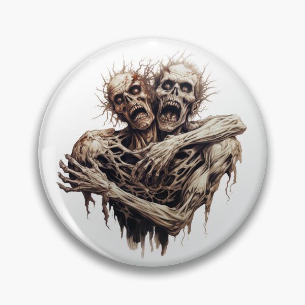 Item preview, Horror - Two Zombies designed and sold by ZenEvoke.