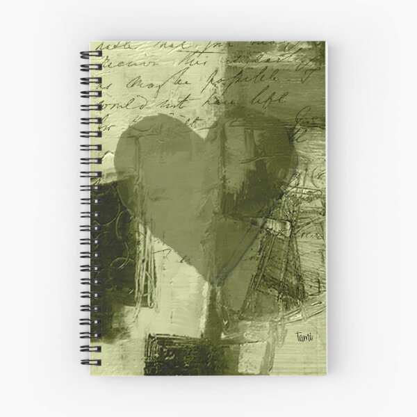 Item preview, Green heart on green background, portrait designed and sold by a3-studio.