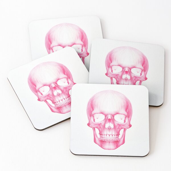 Item preview, Pink Human Skull and Neon Colors designed and sold by Je-we.
