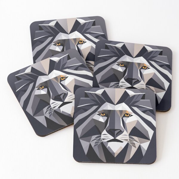 Item preview, LION vector art designed and sold by 123JUST4U.