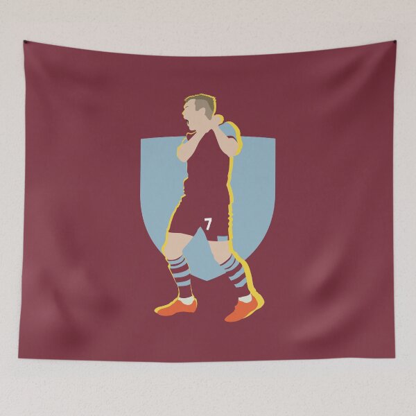 Item preview, James Ward-Prowse West Ham Golf Swing Celebration Collage designed and sold by Jackshun.
