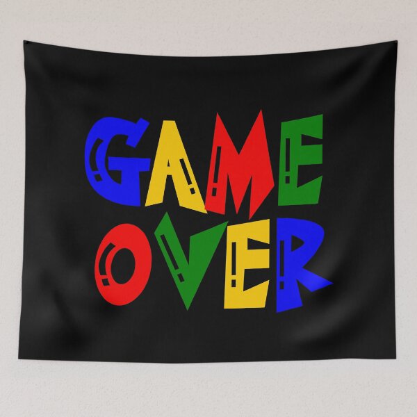 Item preview, GAME OVER BLACK STYLE designed and sold by LuizSilva1983.