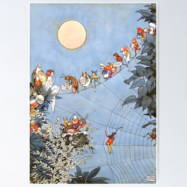 Item preview, The Fairies Birthday - Heath Robinson - designed and sold by special-artist.