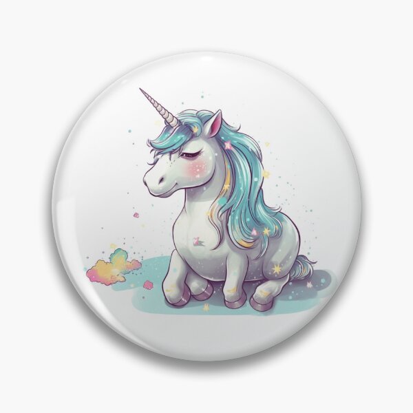 Item preview, lying unicorn designed and sold by Ute Rüger.
